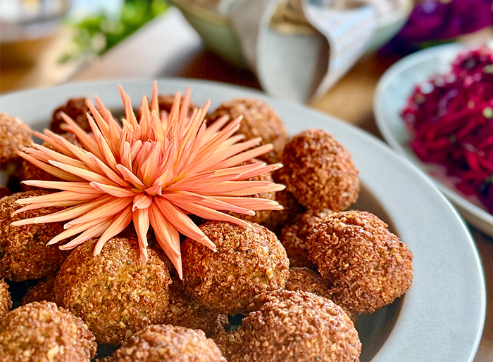 Flower Power auf dem Teller